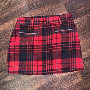 Plaid skirt